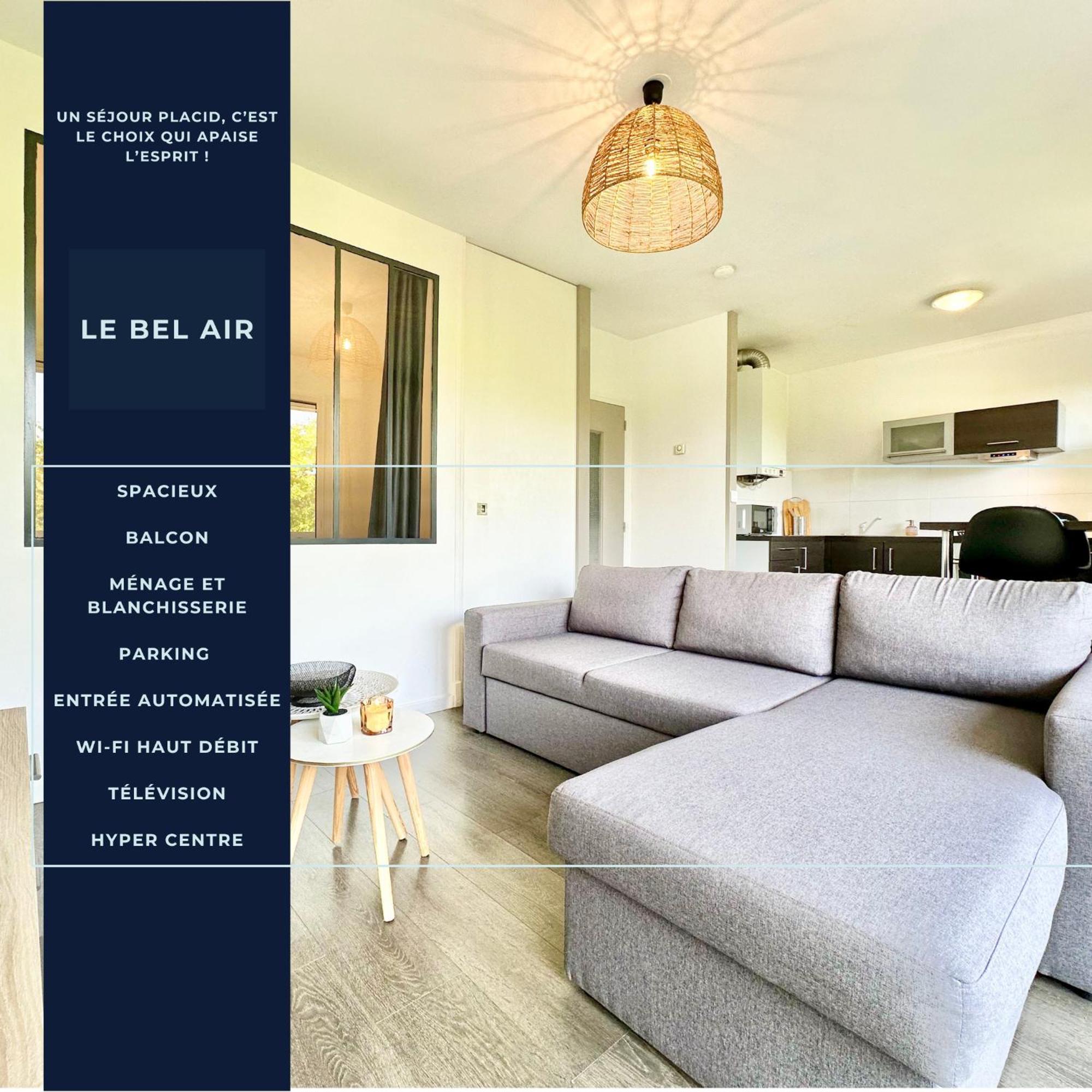 Le Bel Air - Coeur De Ville - Parking & Balcon مونت دي مارسان المظهر الخارجي الصورة